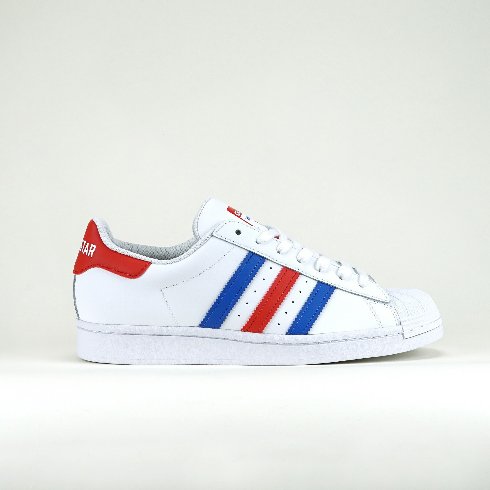 red white and blue trainers