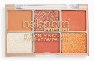 Bellapierre 2 LOT It's Only Natural Eyeshadow Palette 6 Shades $50 NEW