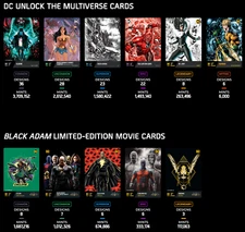DC Universe Trading Cards - Chapter 2 - Physical Only - YOU PICK CARD