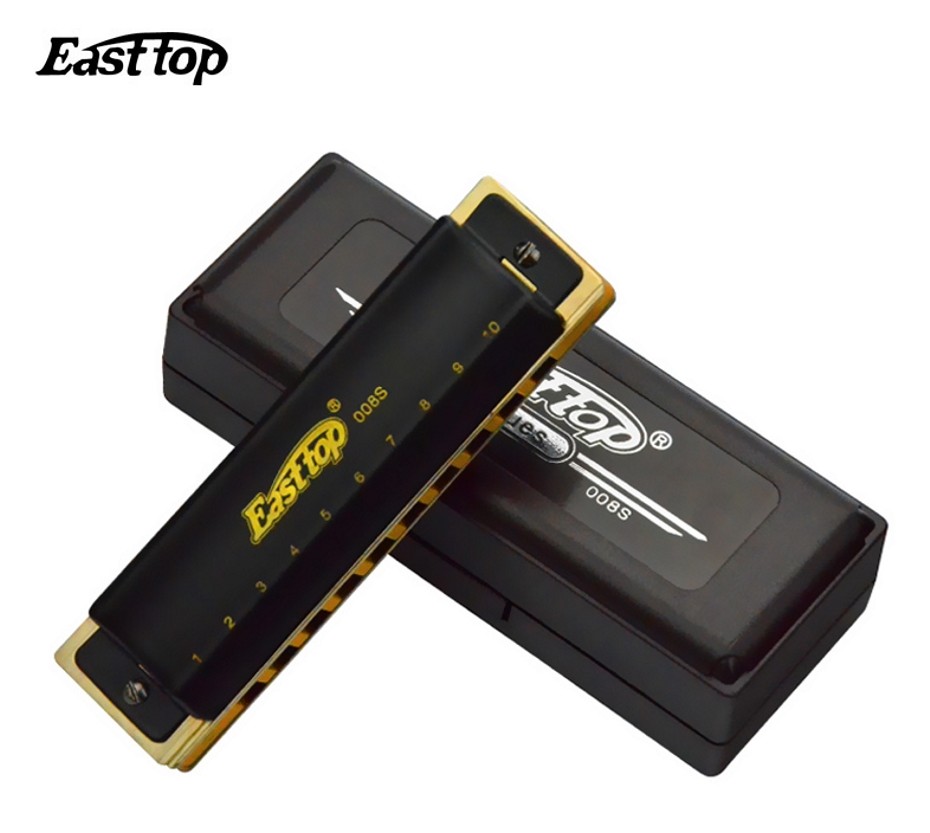 Easttop Harmonica T008S WELDED Phosphor Bronze Reeds USA DEALER Ships Fast!