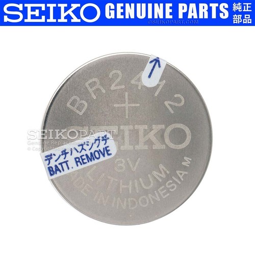Genuine Seiko BR2412 CR2412 Lithium Battery f/ Perpetual 8F32 8F33 8F35 8F56 - 第 1/2 張圖片