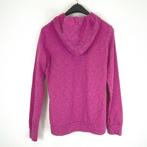 Lucy Women' Size SP 1/2 Zip Athletic Workout Pull-Over Hoodie Pink Black Hoodie - Picture 2 of 7