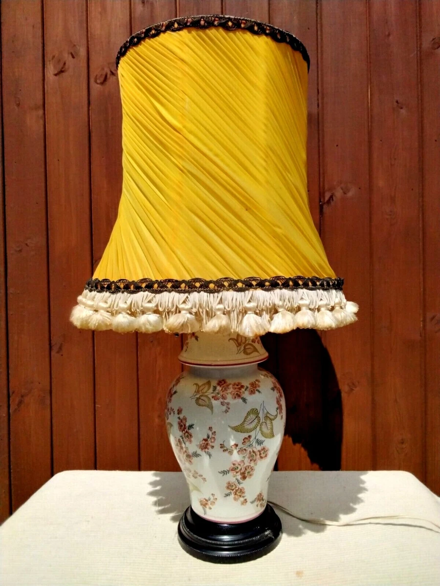 Vintage ceramic lamp shade deals