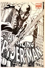 (NM) AMAZING SPIDER-MAN #601 (2009) Quesada Sketch Wraparound VARIANT Cover! HTF