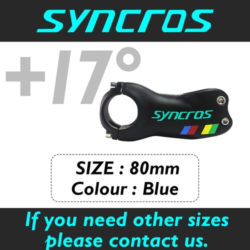Full Carbon Mountain / Road / BMX Bike Stems 6/17 Degree 31.8*80mm bicycle Stems - Picture 20 of 48
