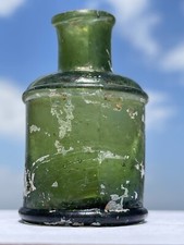 Pre-1900s Antique Old inkwell. Ink bottle