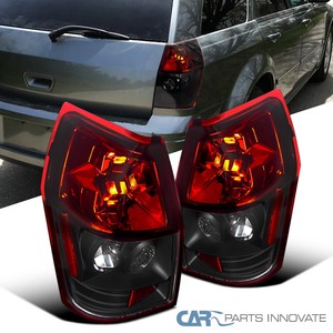 05-08 Fit Toyota Tacoma Pickup Black Tail Lights Rear Parking Brake Lamps Pair