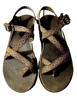 Chaco Mens Brown Hiking Trail Sandals Size US 13 VGUC