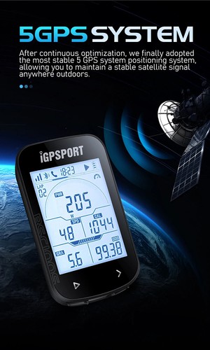 GPS Cycle Bike Computer Wireless Speedometer Bicycle Digital Stopwatch Odometer - Picture 24 of 37