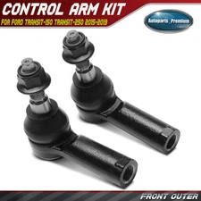 2x Front Outer Steering Tie Rod End for Ford Transit-150 Transit-250 2015-2019