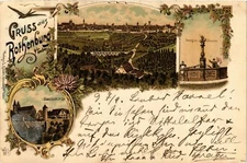 Old postcard AK Rothenburg - Scenes - Views - Litho GERMANY (918580)