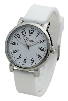 Original Nurse Watch   Super Soft Scrub Color Silicone Bands   Medical Watch