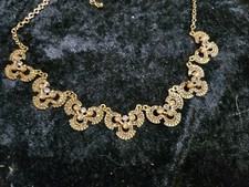 Victorian Styled Rhinestone Unbranded Statement Necklace
