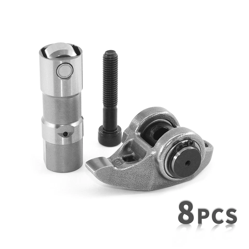 Elevadores de rodillos hidráulicos EPChunMi y brazos basculantes para GMC Chevy LS1 LS2 LS6 (8 piezas) Foto 3 de 4