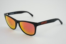 OO2043-02 Oakley FROGSKINS LX 56-16 Matte Black / Ruby Iridium Sunglasses