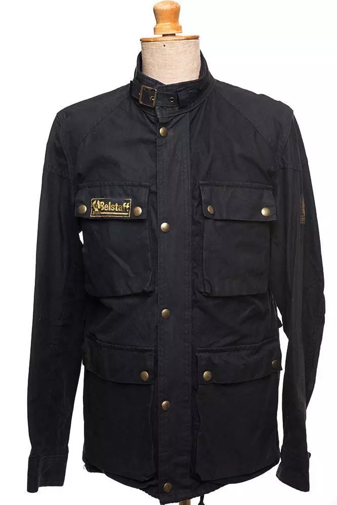 VINTAGE BELSTAFF TRIALMASTER WAX JACKET EU 50 UK 40 CM M/L MADE IN