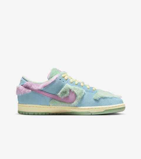 VERDY × NIKE SB DUNK LOW PRO QS  13cm Nike SB Dunk Low Pro x Verdy 'Blue Gaze and Enamel Green