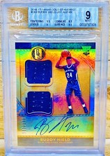 Buddy Hield 2016-17 PaninI Gold Standard Jersey Auto Kings RC ROOKIE BGS 9 Pop 3