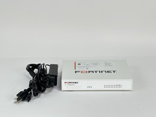 Fortinet FortiGate 61E Next Generation Security Firewall 10x GE RJ45 DMZ WAN PSU - Used