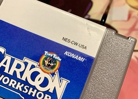 Tiny toon Adventures Cartoon workshop Nes Cart Only