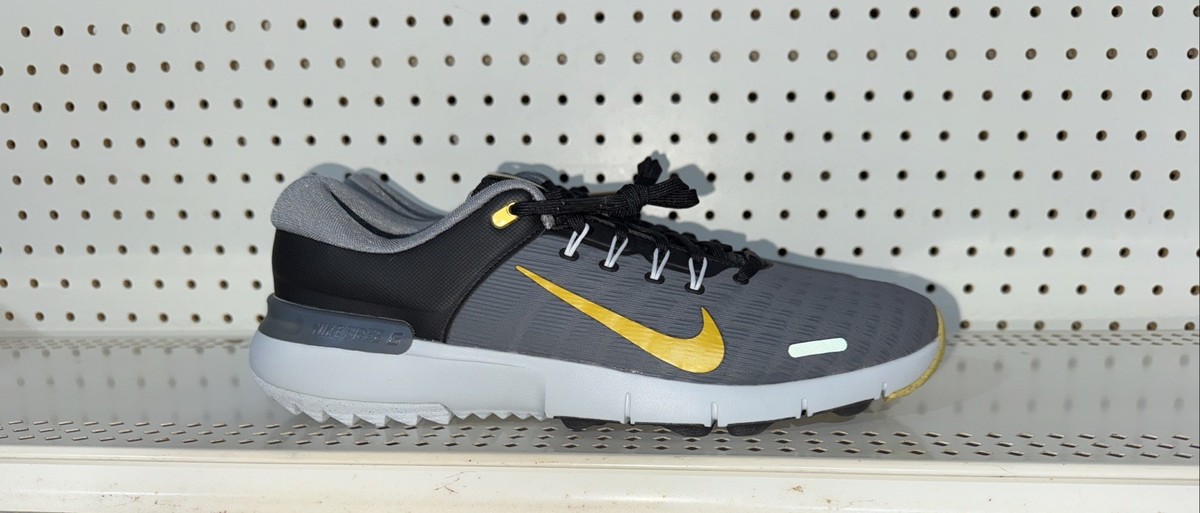 Nike Free Golf NN Mens Spikeless Golf Shoes Size 10 Gray 