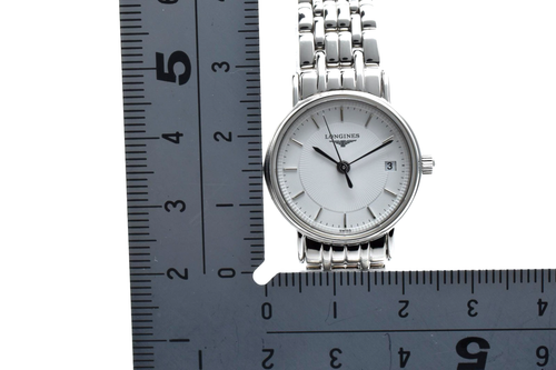 [ Near MINT ] LONGINES L4.220.4 Silver White Dial Date Quartz Ladies Watch JAPAN - Picture 14 of 17