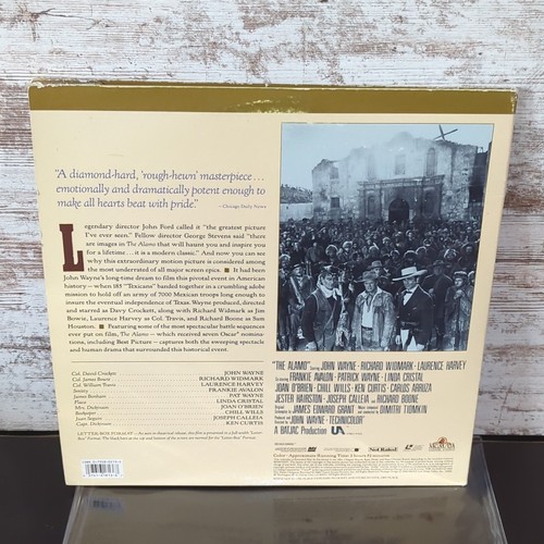 The Alamo - 1960 (1990, Laserdisc, ML101813) Letterbox Edition John Wayne - Picture 11 of 16