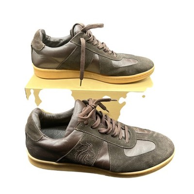 Bruno Magli Conte MB1CONC0 Mens Brown Lifestyle Leather Suede Sneakers Size 8.5