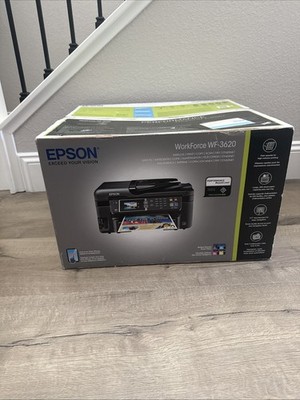 Brand NEW Epson WorkForce WF-3620 Color Wireless Inkjet All-in-One Printer