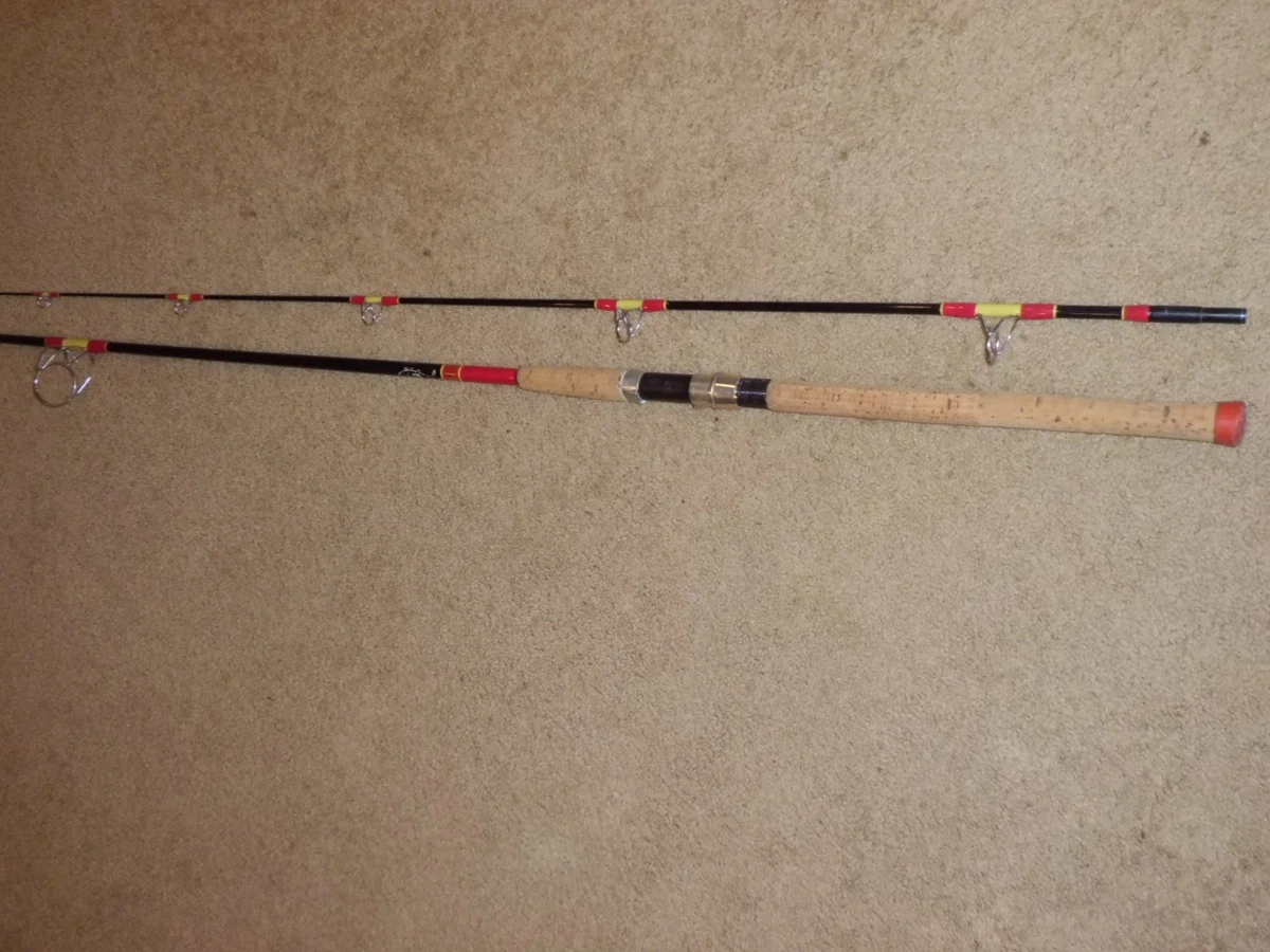 Fiberglass Fishing Rods & Poles with 7 Guides and 2 Pieces for sale | eBay Fiberglass Fishing Rods & Poles with 7 Guides and 2 Pieces for sale | eBay