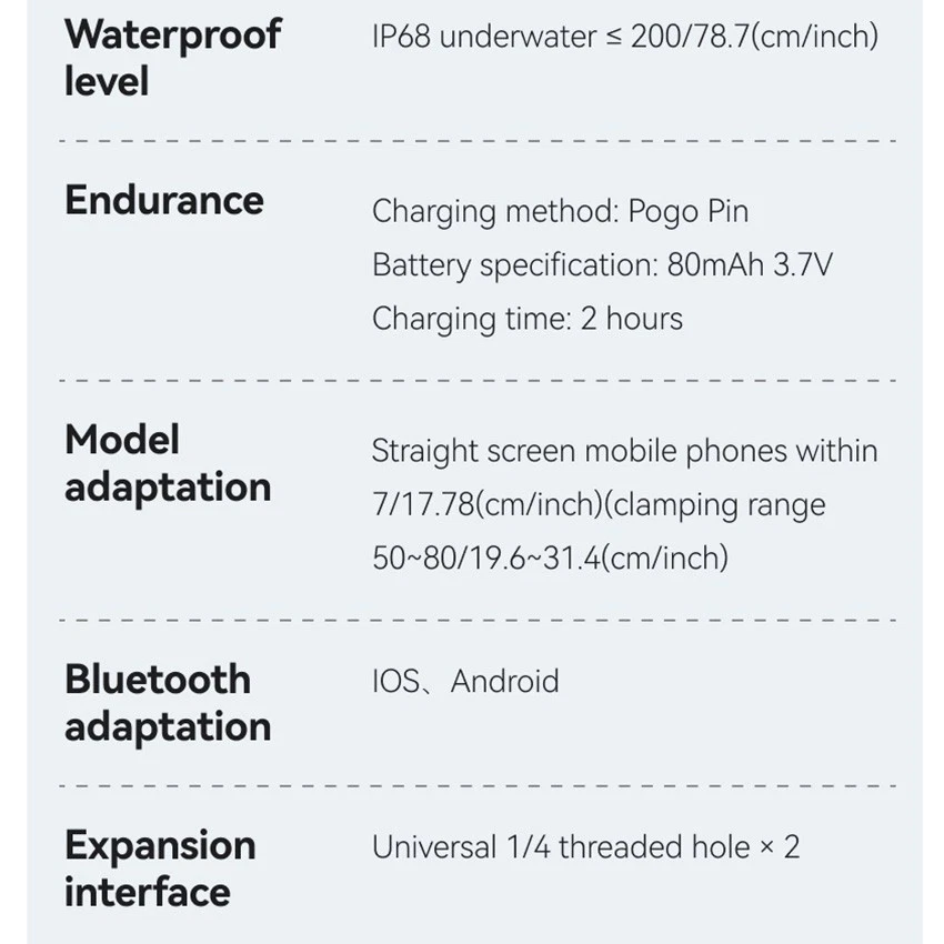 For IPHONG/HUAWEI/XIAOMI 20M Mobile Phone Neoprene Case Waterproof Protection - Image 4 of 4