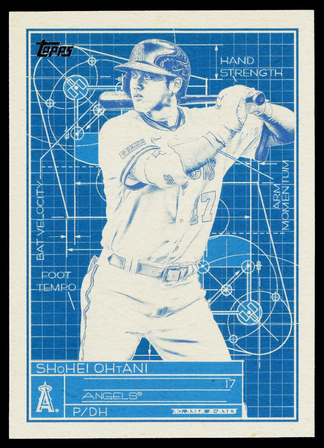 Shohei Ohtani trading card