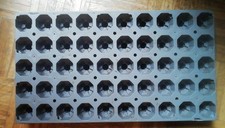 Topfplatten-Paket 10St a. 60 Anzucht/Aussaat Steckling Multitopfplatte achteckig