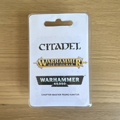 Warhammer 40K Space Marines Chapter Master Crimson Fists Pedro Kantor (Neu in OVP)