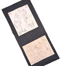 Le Vignette - Tecnica Mista su Carta - Prima Metà '900 (A. Asturi)