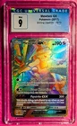 Pokémon Mewtwo GX Holo Card Rainbow Secret Rare Shining Legends