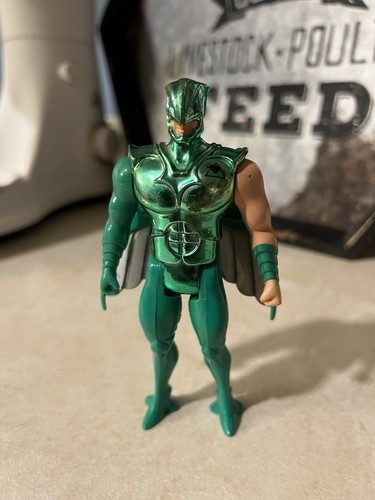 VINTAGE SILVERHAWKS FLASHBACK GREEN KENNER WORKING WINGS Vintage Toy 1980's