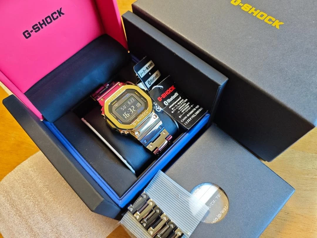 CASIO G-SHOCK GMW-B5000TR-9JR TranTixxii Titanio Multicolor Completo Metal con Caja