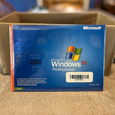 Microsoft Windows XP Professional Version 2002 OEM CD English 1 For IBM PC