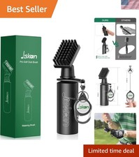 Pro Golf Club Brush Cleaner with Retainer Clip and Squeeze Water Bottle 7.5 I...