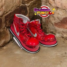 Mexican Professional Red Clown Shoes Zapato Para Payaso Made In Mexico