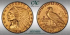 1914 Indian Head Quarter Eagle $2.50 Gold CAC MS61  Gem Uncirculated