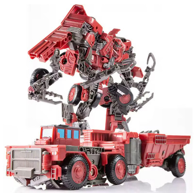 AOYI  Oversize Devastator Toys Boy Anime Hook Action Figures Robot Car