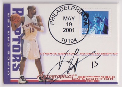 NBA カーター　カード NBA Vince Carter / Fleer Autographics