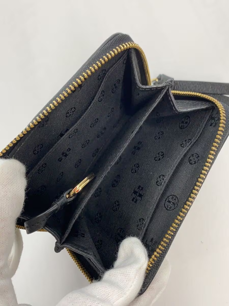 TORY BURCH Coin Case Leather Black Women's thumbnail 5