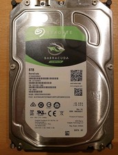 Seagate Barracuda 8TB SATA 3,5 Zoll Interne Festplatte (ST8000DM004)