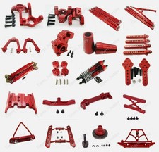 Aluminum Cnc Metal Upgrade Diy Parts Red Fit For Axial Scx10 Electric 4wd Rc Car