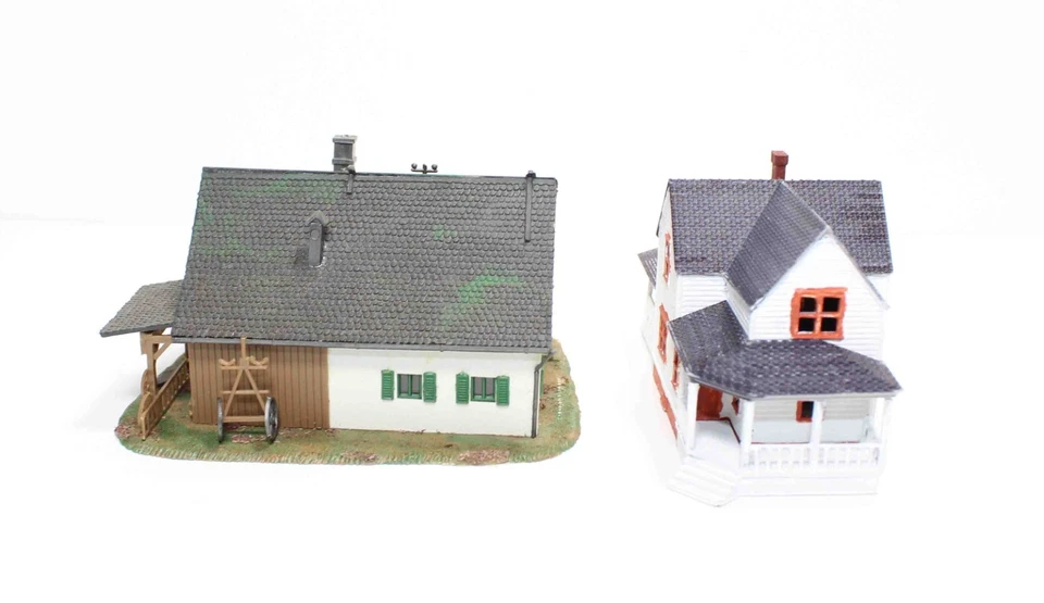 Pola N Scale Blacksmith/Forge House + 2 Sears Silverdale 1920s Home Kits - Image 3 of 4