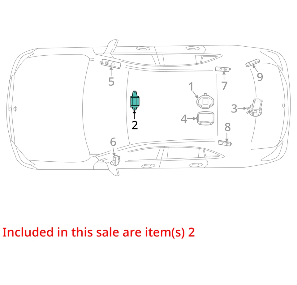 2021 MERCEDES E 53 ANTENNA MODULE UNIT 2139055205 OEM - Image 3 of 4