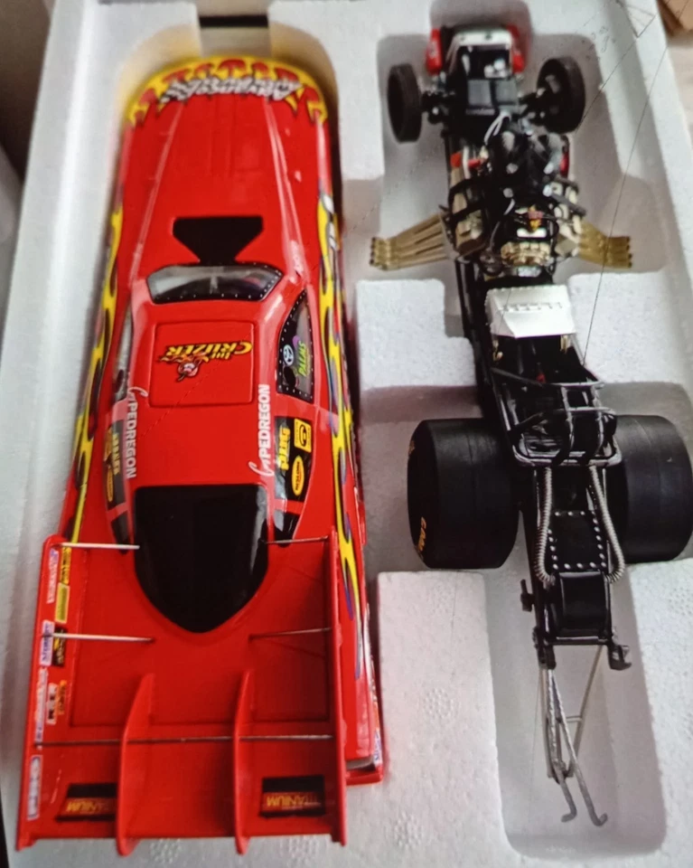 (VHTF) 1.24scale NHRA Pedregon Advanced Auto Part 08 Impala SS FunnyCar MIB(Read - Image 3 of 4